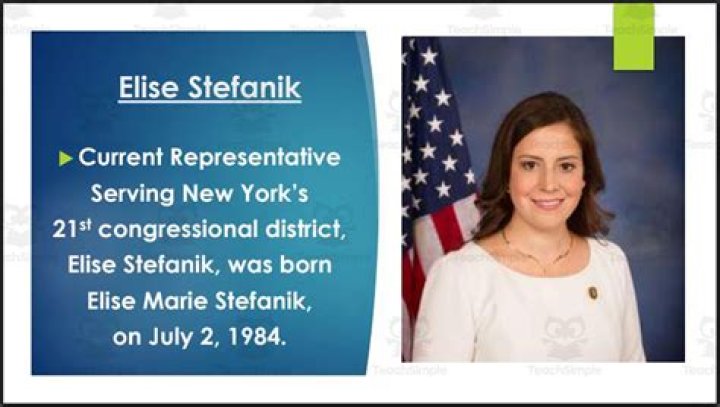 Elise Stefanik | Bio, Age, Net Worth, Relationship, Career